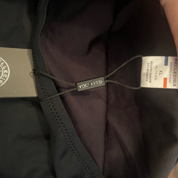 RELLECIGA NEW BLACK SWIM BOTTOMS - Picture 3 of 3